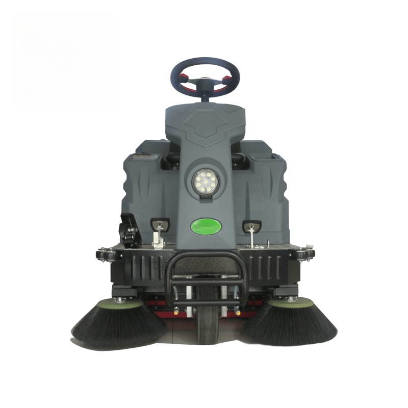 Manufacturing plant floor sweeper