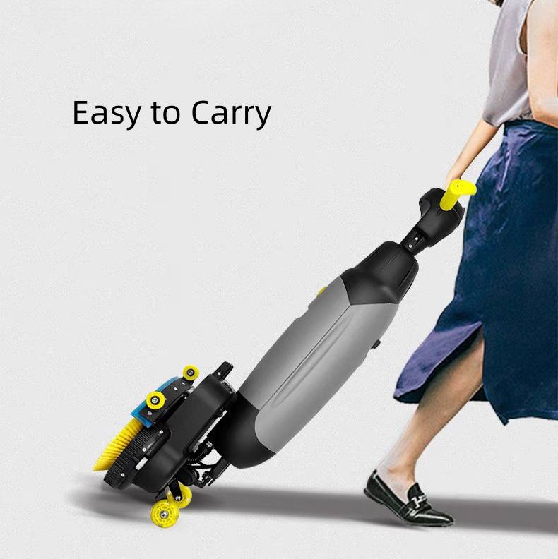 Easy to Carry mini office floor scrubber machine