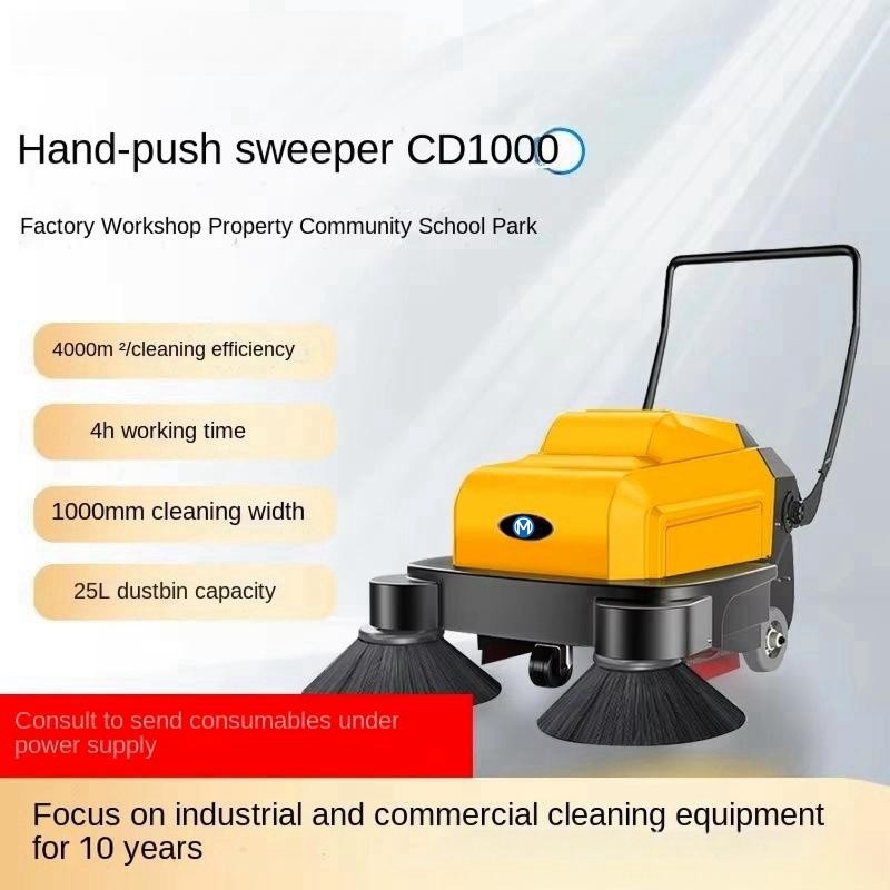 Electric Walk Behind Road Vaccum Sweeper