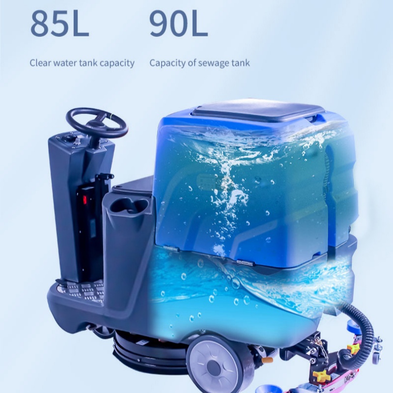 Ride-on Floor Scrubber