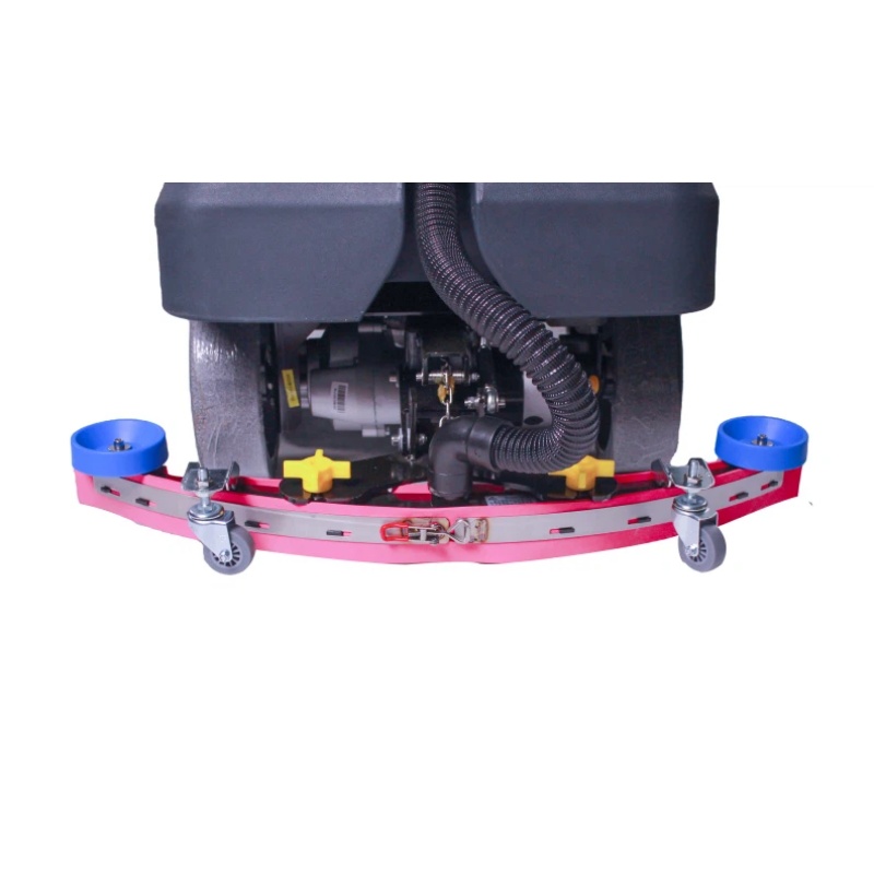 ride on scrubber suction system