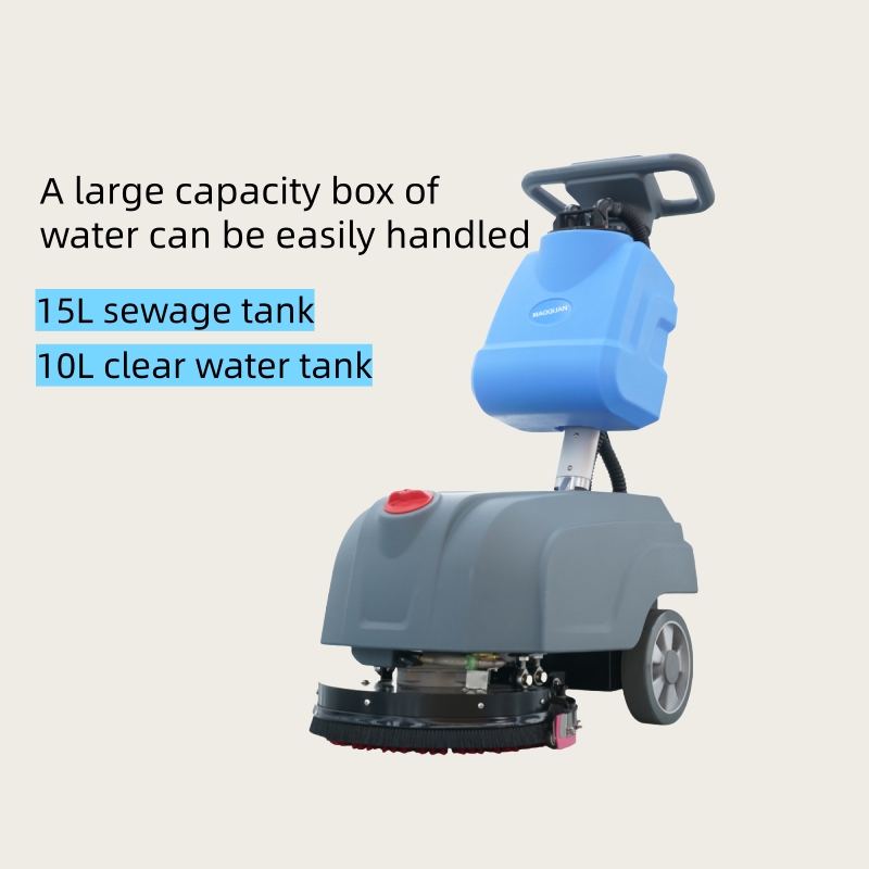 Home Use Floor Scrubber Machine M1 Mini Floor Scrubber