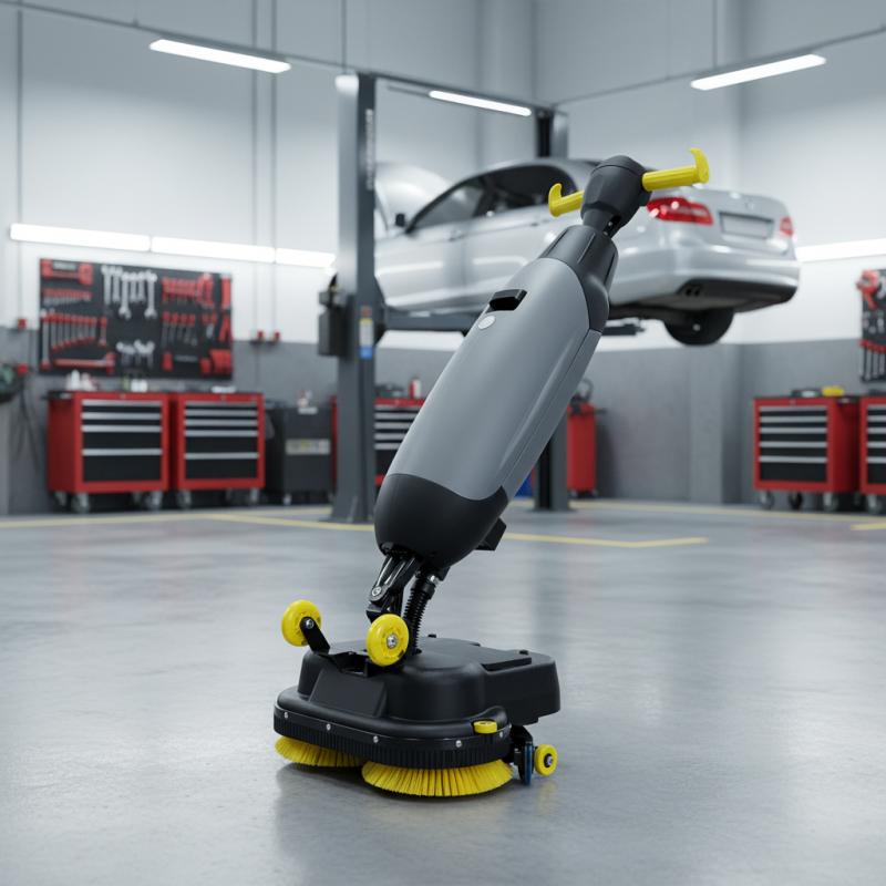 Car Wash Floor Scrubber