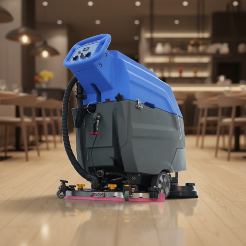 walk behind scrubbers