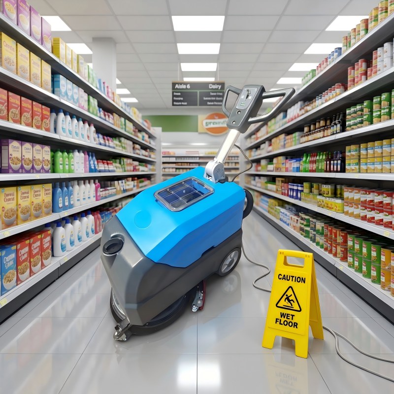 Floor Cleaning Machine for Retail store maintenance