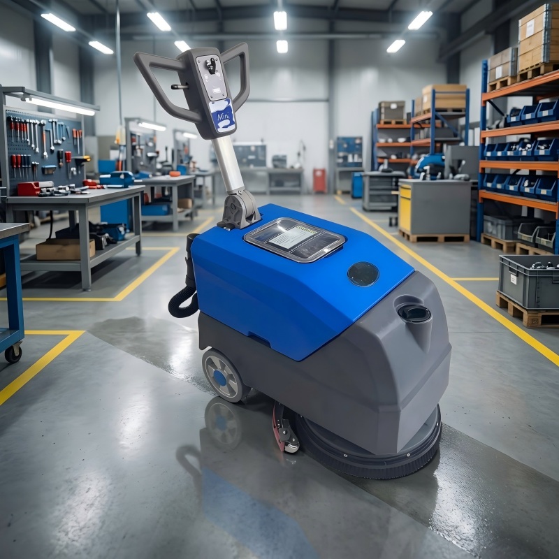 Floor Scrubber for Workshop
