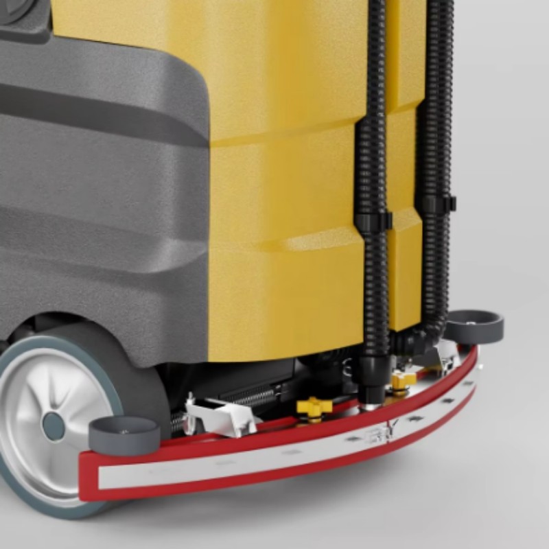  High Efficiency Ride On Scrubber