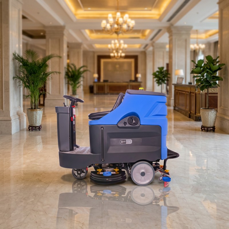 Low Noise Commercial Scrubber