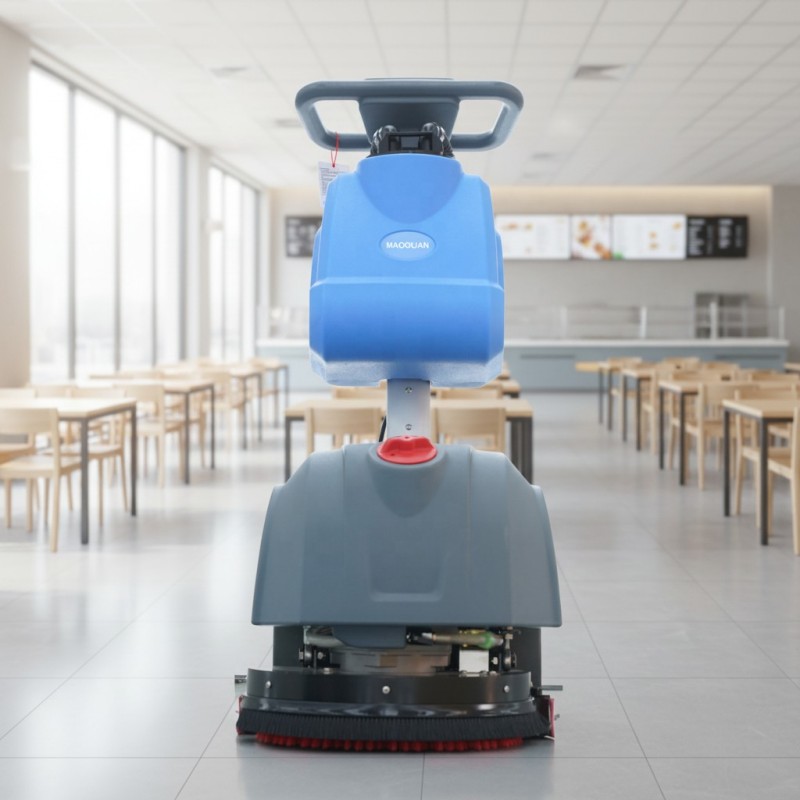  quiet floor scrubber machine for restaurant