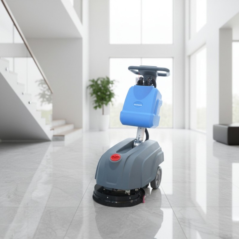 battery powered scrubber dryer for home use