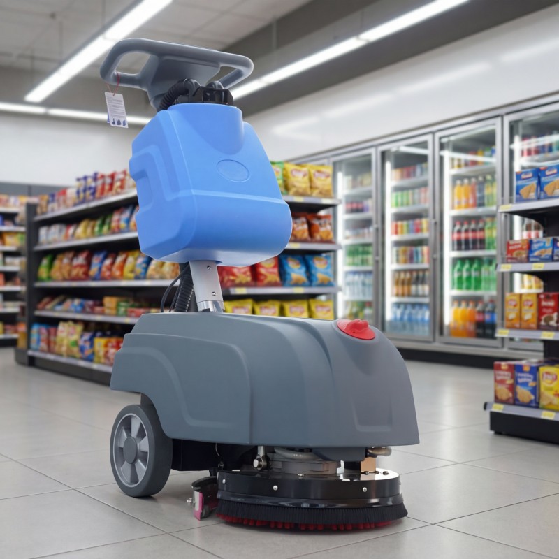 lightweight scrubber easy to carry and store