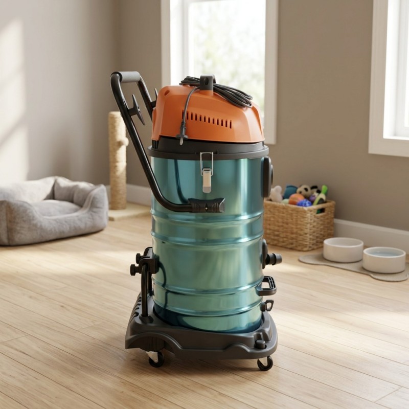 70l dual motor industrial vacuum cleaner