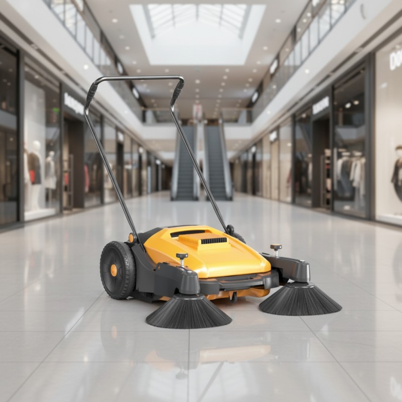 &nbsp;Battery-Free Manual Floor Cleaner