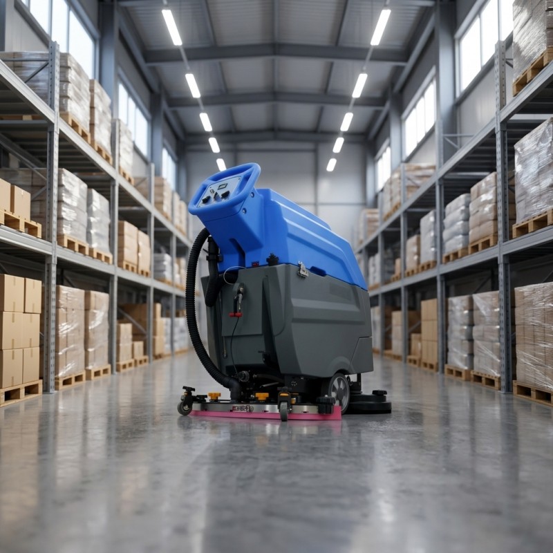 Warehouse Industrial Floor Scrubber Dryer