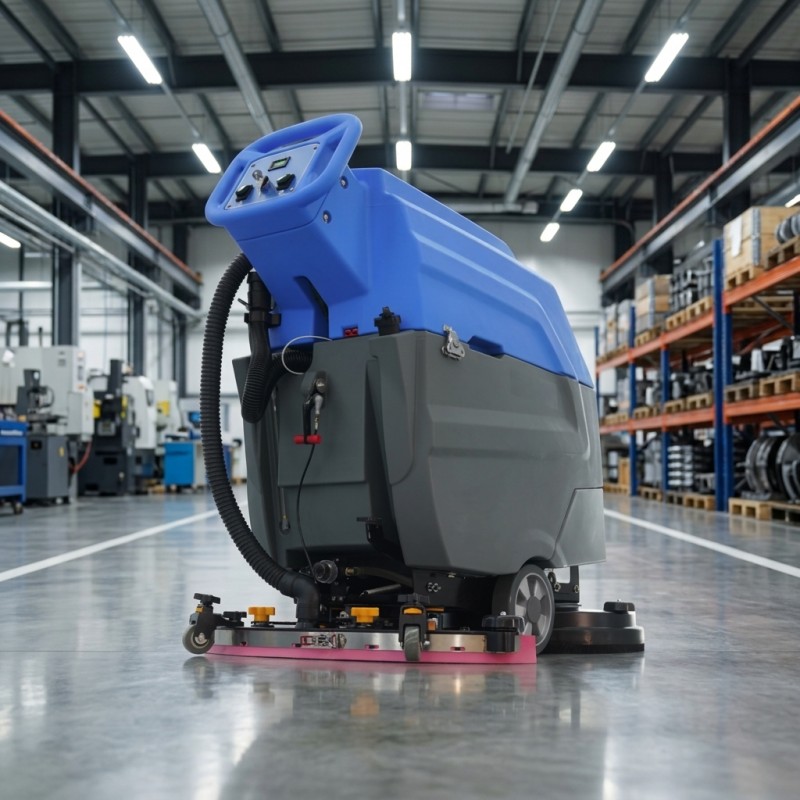 Factory Workshop Automatic Scrubber Machine