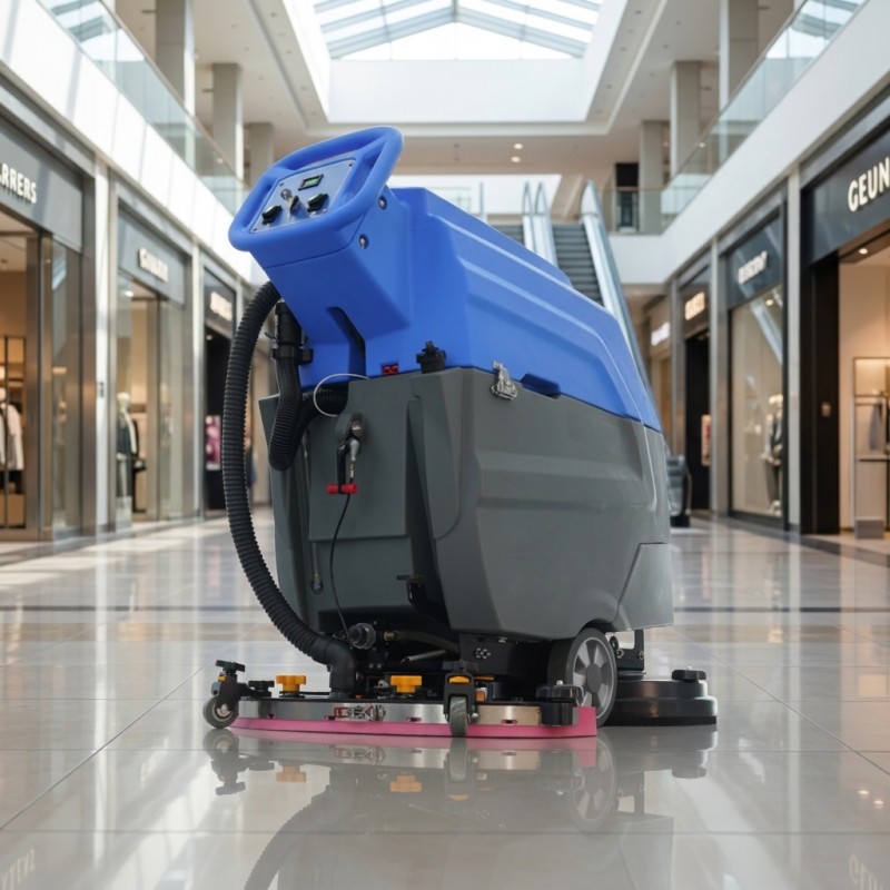 Shopping Mall Ride On Scrubber Alternative
