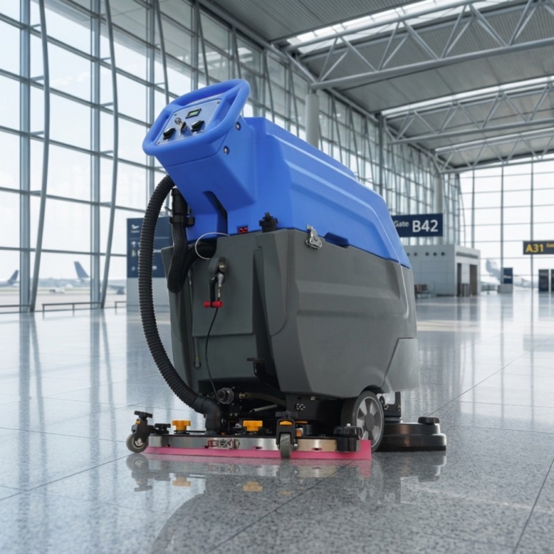 Airport Terminal Floor Washing Equipment