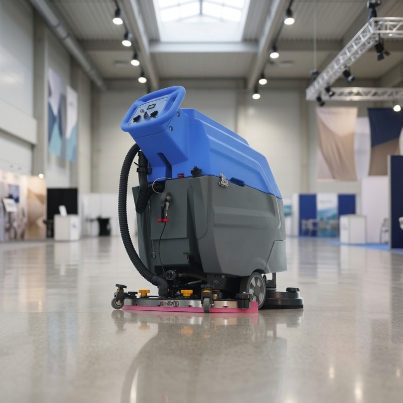 Exhibition Hall Large Area Scrubber Dryer