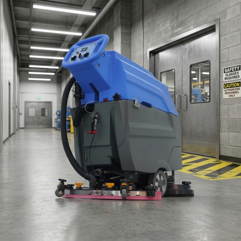 Automatic Walk Behind Scrubber Machine