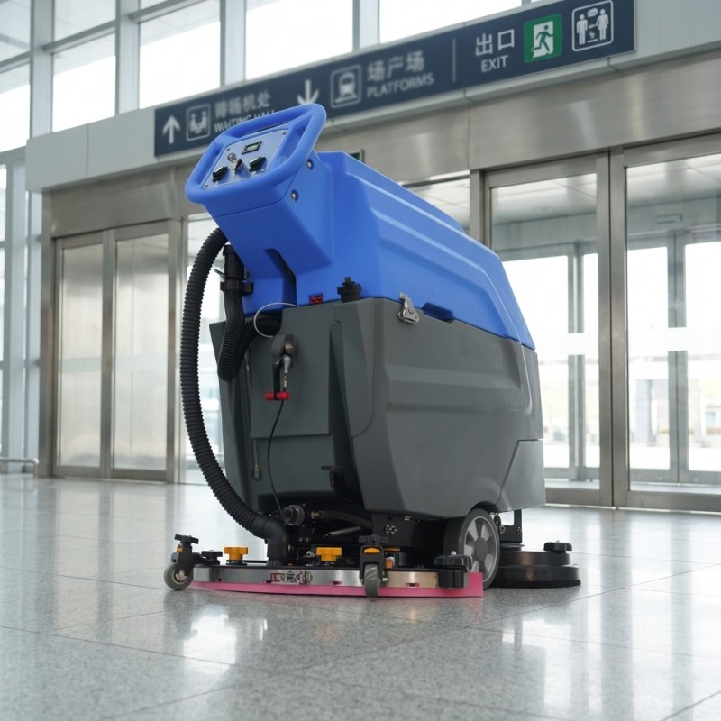 Train Station Heavy Duty Floor Washer