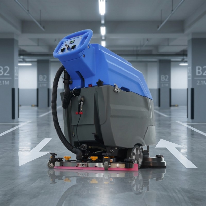 Parking Lot Concrete Floor Cleaning Machine
