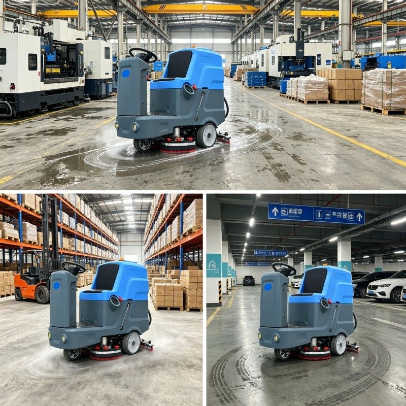  large area floor cleaning machine 