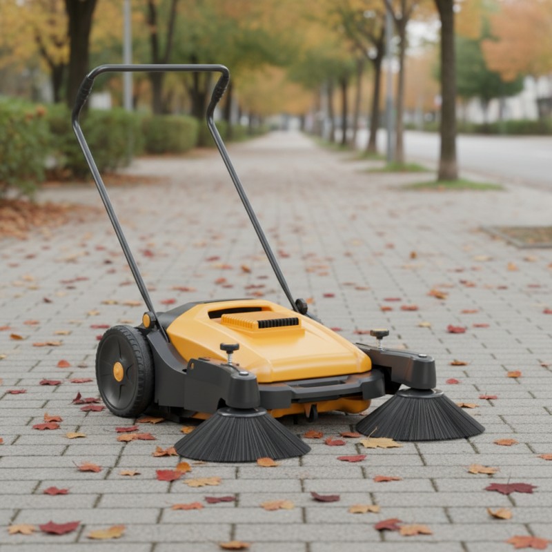 Lightweight Manual Floor Sweeper