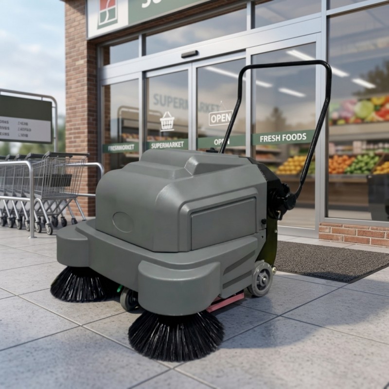 Factory Workshop Industrial Floor Sweeper